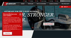 Desktop Screenshot of mercurymarine.com