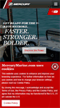 Mobile Screenshot of mercurymarine.com